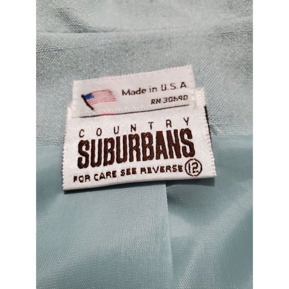 NWT Country Suburbans mint blazer size 12 661 - Picture 8 of 8